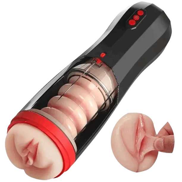 FleshVolt 2.0 Automatic Retractable Masturbator Cup