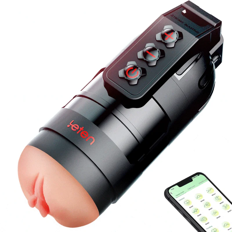FleshVolt 2.0 Automatic Retractable Masturbator Cup